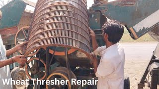 Manufacturing Process of Wheat Thresher Machine “Making Thresher Machine in Work Shop”