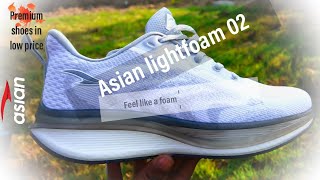 Asian best running shoes | Asian lightfoam 02 | feel like foam genuine review