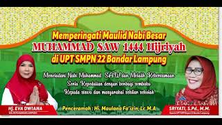 PERINGATAN MAULID NABI MUHAMMAD SAW | UPT SMP NEGERI 22 BANDAR LAMPUNG