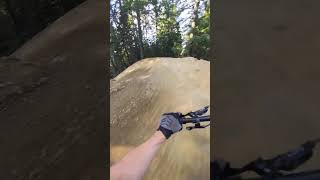 Hardtail on A-Line's Biggest Jump!  #whistler #endurobike #bike