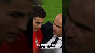 Portugal were knocked out from EURO24 #cristianoronaldo #euro2024 #football #trendingshorts