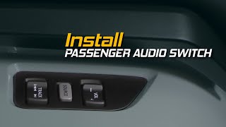 Passenger Audio Switch for 2018+ Honda Goldwing | Cruiseman’s Garage