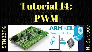 STM32F4 Discovery board - Keil 5 IDE with CubeMX: Tutorial 14 PWM - Updated Dec 2017