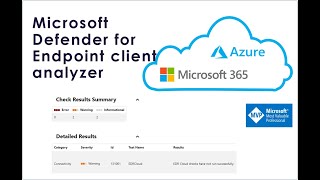 Understanding Defender for Endpoint client analyzer