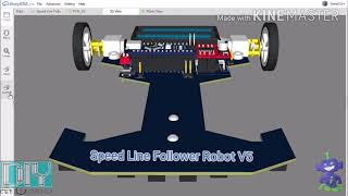 Speed Line Follower Robot V5 - JLCPCB