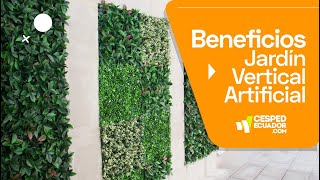 ¿Cuáles son los beneficios de instalar Jardín Vertical Artificial? 🏡