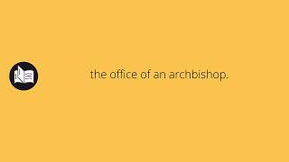 archbishoprics