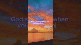 God sees you #shorts #christian #faith#love #jesuslovesyou #god #bibleverses #biblestudy #fyp #ocean