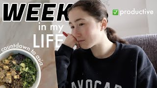 PRODUCTIVE WEEK IN MY LIFE | Moving to Asia in 8 days!!!