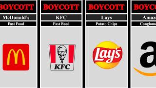 COMPARISON: Brands We Should Boycott