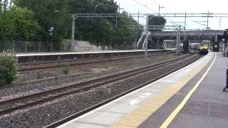 Freightliner Class 90049 through Lichfield Trent Valley