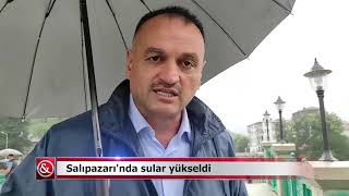 Salıpazarı'nda sular yükseldi | Samsun ve Haber