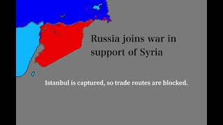 Alternate Scenario - Syrian Invasion of Turkyie and the Kurd Uprising