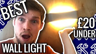 BEST LED WALL LIGHTS ON AMAZON UNDER £20! HOW TO INSTALL / WIRE