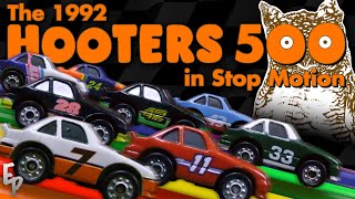 NASCAR's Greatest Race ANIMATED! - The 1992 Hooters 500 in Stop Motion