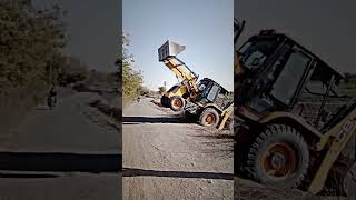 jcb 3dx stunt #viral #public #youtubeshorts #story #daku