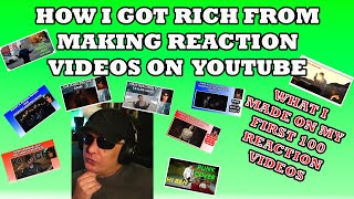 HOW MUCH I MADE ON REACTION VIDEOS IN 100 DAYS