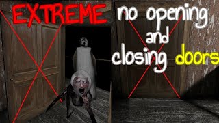 Granny 1.8 Extreme Mode sewer escape WITHOUT OPENING & CLOSING DOORS | Granny challenge