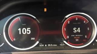 2016 BMW X6 M50d acceleration 0-200 km/h