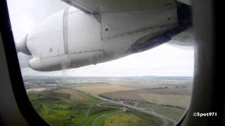 Landing ATR 72-500 Air France at LFPG