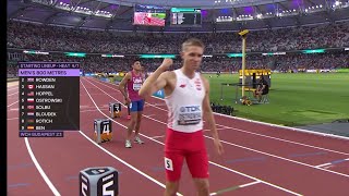 MŚ w LA Budapeszt 2023 elim. 800mM bieg 4 Filip Ostrowski