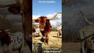 Orc In Texas #shorts #fantasy #travel