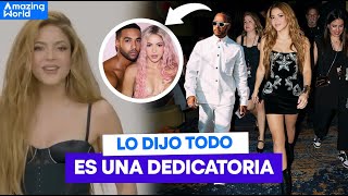 ¿Viste esto?: Shakira SORPRENDE a todos al dedicar canción a Lewis Hamilton y decirle adiós a Piqué.