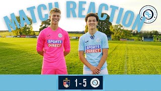 Ryan 'Cheesy' Wharton and Jake 'Axel' Drury - Match Reaction Hepworth United Res 1-5 Doncaster City