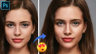 ريتاتش احترافى للبشرة بالفوتوشوب | Professional Skin Retouching in Photoshop #Photoshop_tutorial