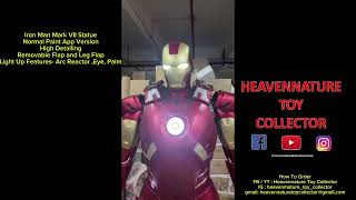 Iron Man Mark VII Life Size Statue Deluxe and Normal Version with Affordable Price #ironmanstatue