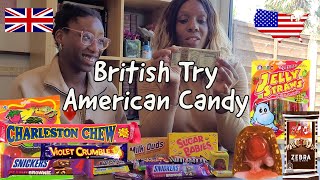 EPIC: BRITISH NIGERIANS REACT TO AMERICAN CANDY & CHOCOLATE  | TASTE TEST | GUR EATS #Biafrans