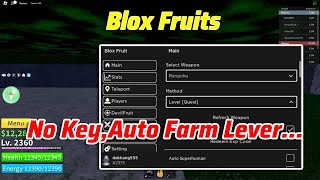 Hack Blox Fruits Update 20 Script - No Key,Auto Farm Lever...