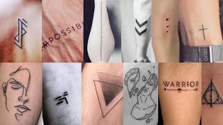 small tattoo design ideas for boys || small tattoo design ideas for men || mini tattoo designs