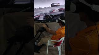 Porsche GTS VR in the rain track Sony VR