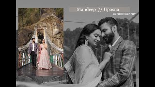 NEW PRE WEDDING SHOOT 2022/ MANDEEP + UPASNA/ SG PHOTOGRAPHY #palampur #weddingdress  #jalandhar