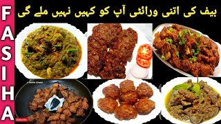 6 Beef Recipes By Cooking With Fasiha Rizwan || Yummy Party Recipes || Eid Recipes