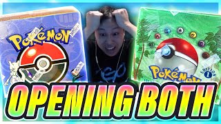 I DECIDED TO OPEN 2 VINTAGE POKEMON BOXES?!