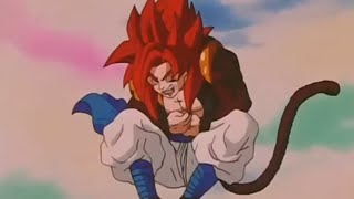 Gogeta SSJ4 makes a joke Omega Shenron