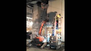 Wall Sawing with Robot @ Froedtert Hospital