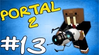 Let's Play Portal 2 Part 13 - Orange Goo Long Jump