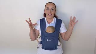 Ergobaby Embrace - How to adjust as baby grows