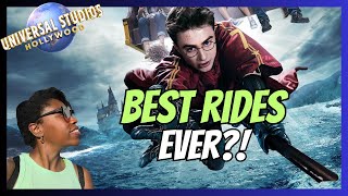 BEST RIDES at Universal Studios Hollywood | Visit for Halloween Horror Nights Vlog