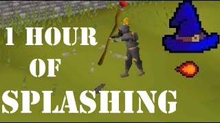 1 Hour of Splashing (6K - 60K Magic XP) - OSRS Magic Training Guide