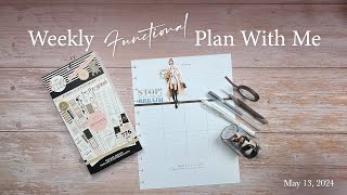 Weekly Functional Plan With Me | May 13, 2024