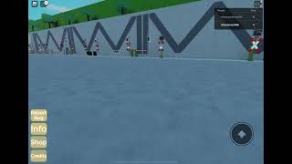 Germany level crossing making music🎶🎵 Roblox