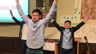 Nepali Christmas Dance by BNCL Boys