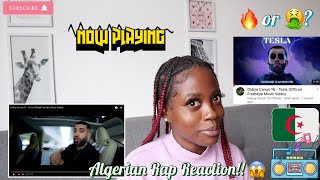 Didine Canon 16 - Tesla (Official Freestyle Music Video) ALGERIAN RAP REACTION