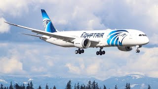 EgyptAir 787-900 Flight From KBDL TO KLAX LONG FLIGHT (FSX)