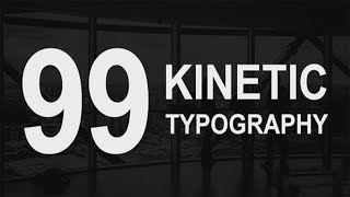 99 kinetic titles pack |  After Effects Templates