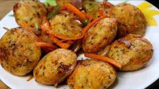 सिर्फ 10 मिनट में कम तेल से बना बिल्कुल मजेदार नाश्ता | Suji Appe Recipe | suji Ka Nasta |